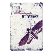 Vintages Schädel-Motten-"Memento Vivere" iPad Mini