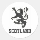 Vintages Schottland Stickers