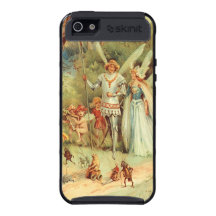 Vintages Thumbelina und Prinz Wedding im Wald iPhone 5 Schutzhüllen