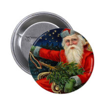 Vintages Weihnachten Anstecknadel