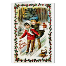 Vintages Weihnachten Karten