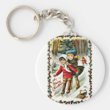 Vintages Weihnachten Schlüsselbänder