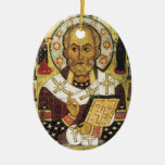 Vintages Weihnachtsheiliges Nicholas Sankt Weihnachtsbaum Ornament