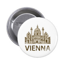Vintages Wien Buttons