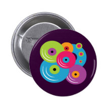 VinylPlatten Anstecknadelbuttons