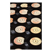 VinylPlattenen-Hintergrund Foto Drucke