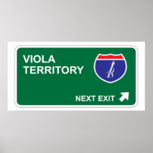 Viola-folgender Ausgang Posterdrucke
