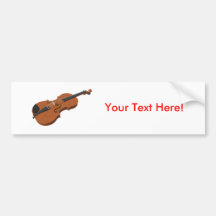 Violine: Modell 3D: Autosticker