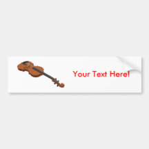 Violine: Modell 3D: Autosticker