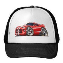 Viper GTS rot/weiß Retro Cap