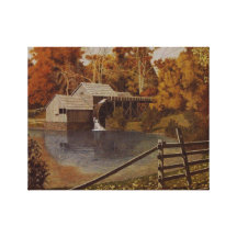 Virginia-Mühle Galerie Gefaltete Leinwand