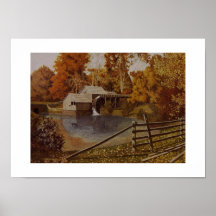 Virginia-Mühle Posterdrucke