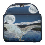 Virginia-Uhu-u. Mond-Tier-MacBook-Hülse Sleeve Für MacBooks