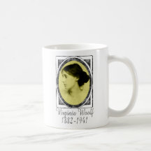 Virginia Woolf Kaffee Tasse