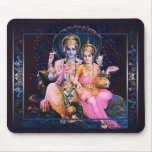 Vishnu u. Lakshmi Mousepad