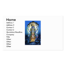 Vishnu Visitenkarten Vorlagen