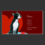 Visitenkarte - Boston-Terrier visitenkarten