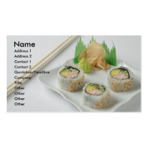 Visitenkarte der Sushi 2