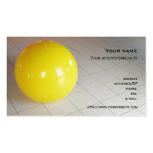 Visitenkarte "des Schweizer Balls"