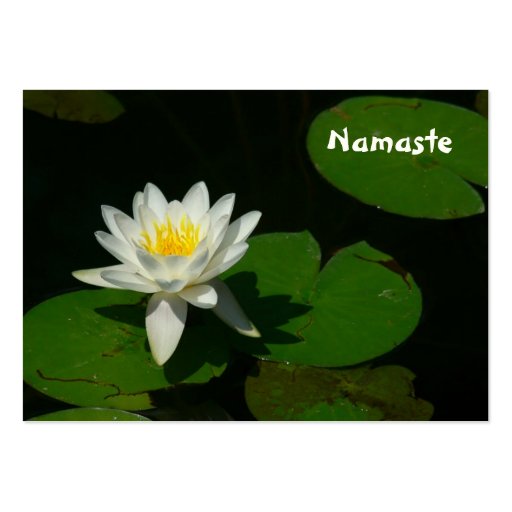 VISITENKARTE, "NAMASTE "