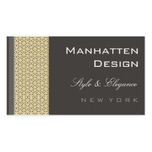 Visitenkarten > Manhatten [Holzkohle]