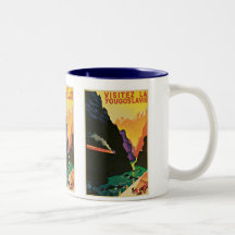 Visitez La Yougoslavie Kaffeetasse