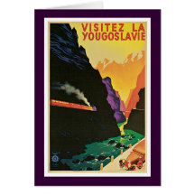 Visitez La Yougoslavie Karten