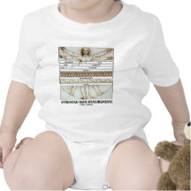 Vitruvian Mann-Maße Tshirts
