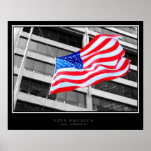 viva Amerika Plakat