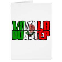 Viva La Dubstep Camisetas Grußkarte
