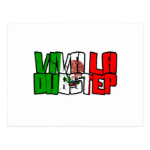 Viva La Dubstep Camisetas Postkarte