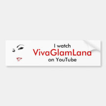 VivaGlamLana Autoaufkleber