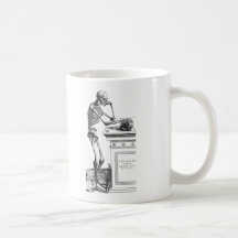 Vivitur Ingenio - Skelett Kaffeehaferl