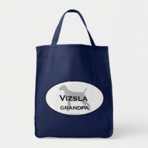 Vizsla Großvater Tragetaschen