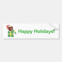 Vizsla grüne Geschenkbox Autosticker