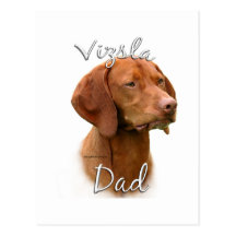 Vizsla Vati 2 Postkarten