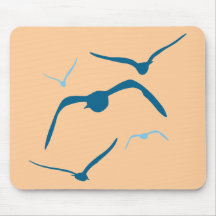 Vögel im Flug Mousepad