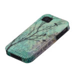 Vögel in der Baum-Silhouette 'das Wedding Guest iPhone 4 Case