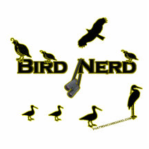 Vogel-Nerd-Silhouette Fotostatuen