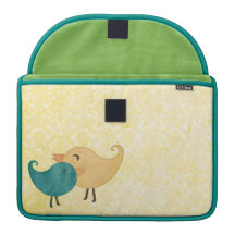 Vogel-Rikscha-Klappen-Hülse MacBook Pro Sleeves