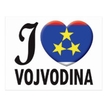 Vojvodina-Liebe Postkarten