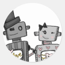 vol25- Liebe geschieht Runde Sticker