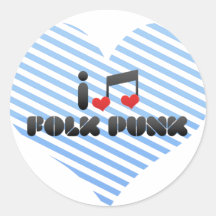 Volkspunkfan Aufkleber