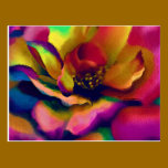 Volle Regenbogen-Rosen-Postkarte postkarten