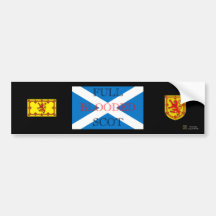 VOLLER BLOODED SCHOTTE AUTO STICKER
