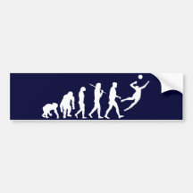 Volleyball-Geschenk Auto Sticker