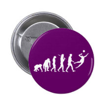 Volleyball-Geschenk Buttons