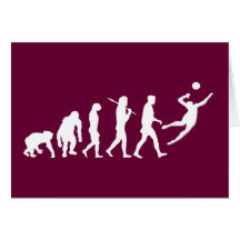 Volleyball-Geschenk Karten