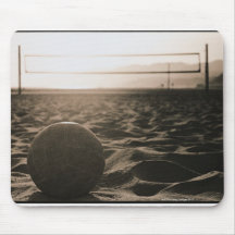 Volleyball im Sand Mousepad