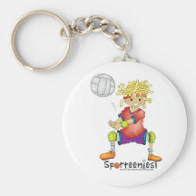 Volleyball Keychain Schlüsselbänder